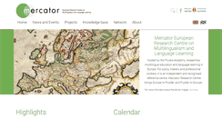 Desktop Screenshot of mercator-research.eu